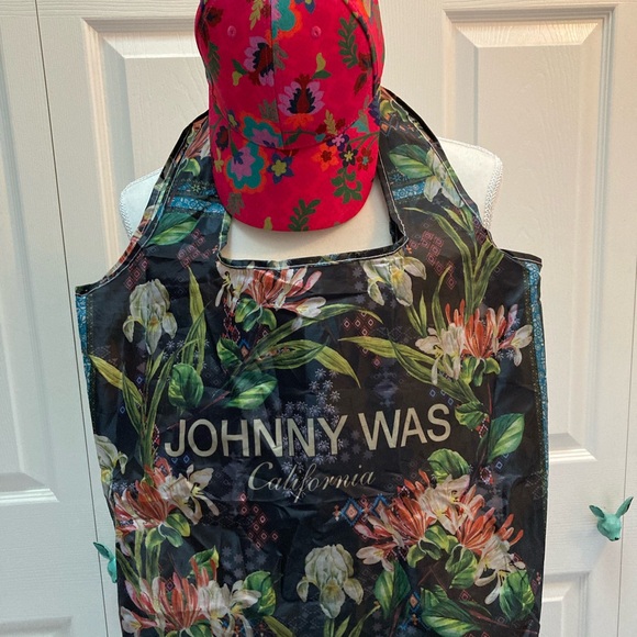 Johnny Was Pink Floral Kids Hat - Picture 2 of 9